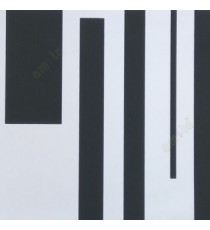 Black and white color vertical bold abstract lines digital lines roller blind